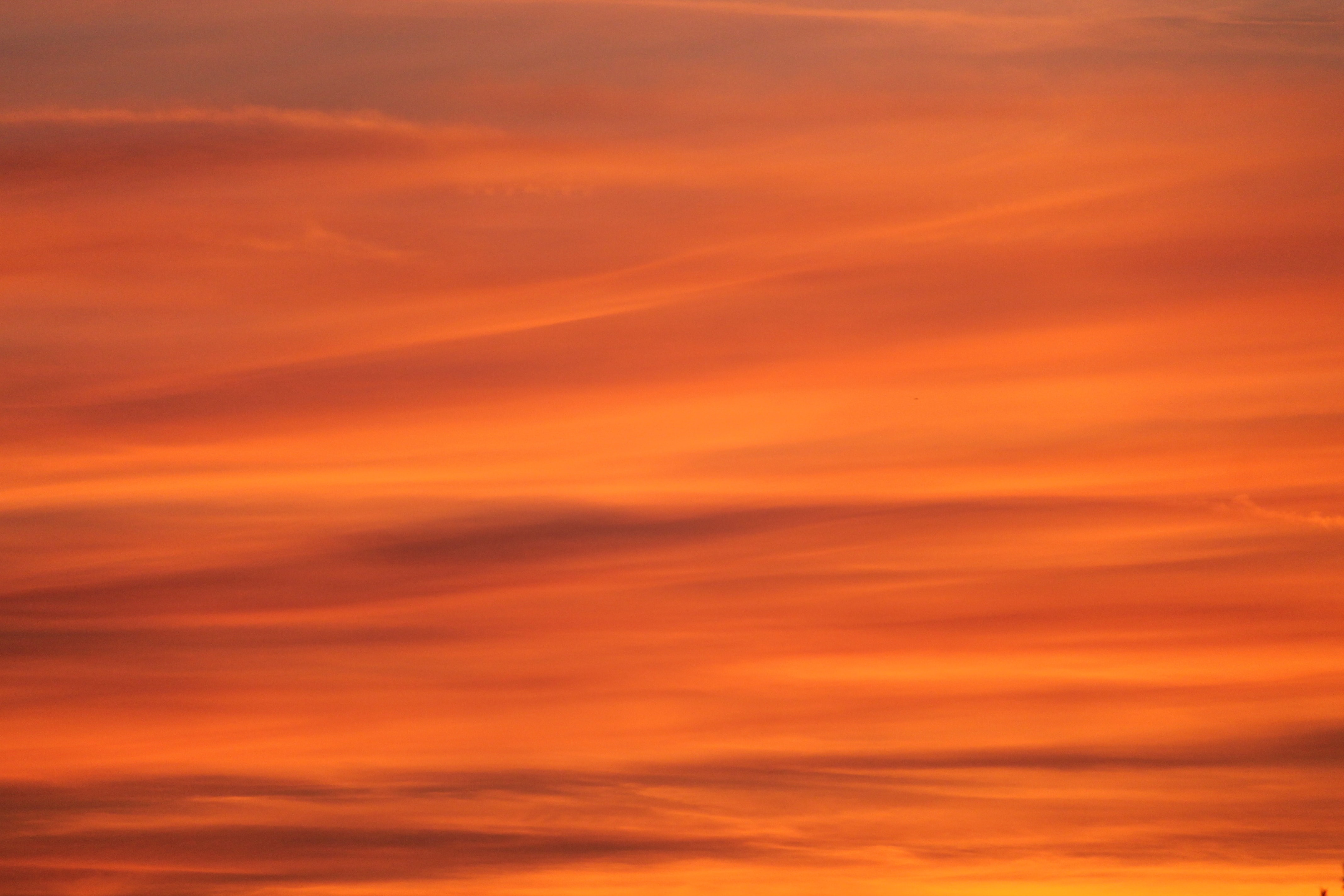 Ciel au coucher du soleil